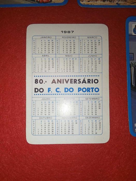 Calendários de Bolso 80º Aniversário FCP