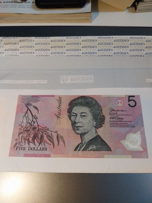 Nota 5 Dólares Australia 2003