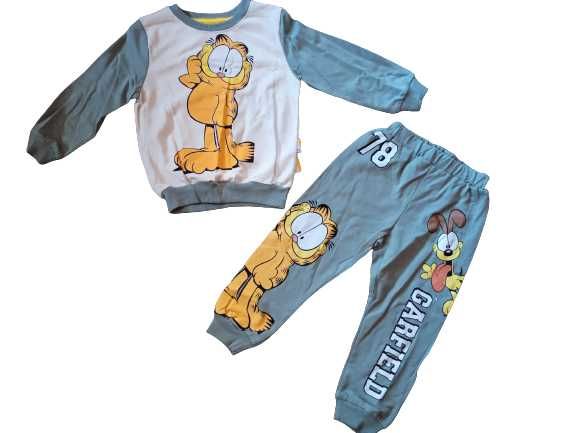 Dres Garfield bluza spodnie rozm.98 (2-3 lata)