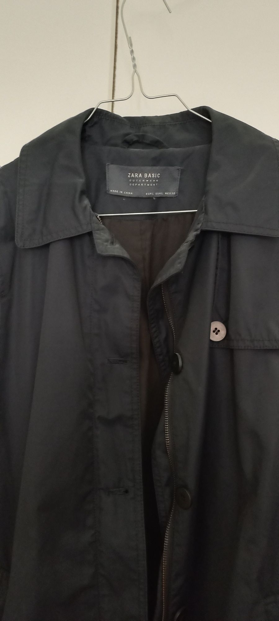 Parka Zara azul escuro