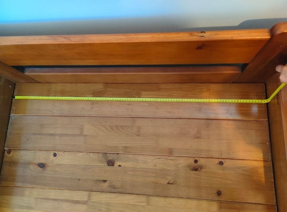 Cama dupla em madeira