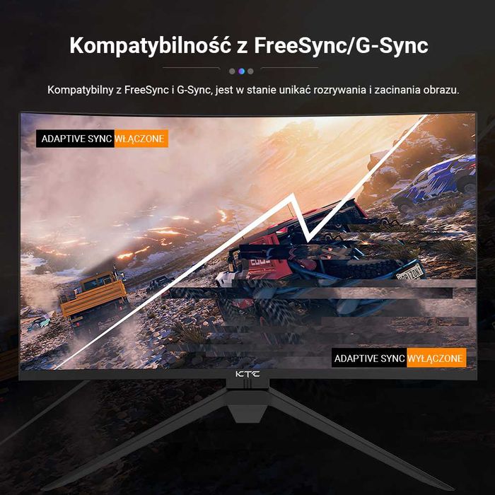 32-calowy Monitor Gamingowy KTC H32S17 2560x1440 QHD 170Hz
