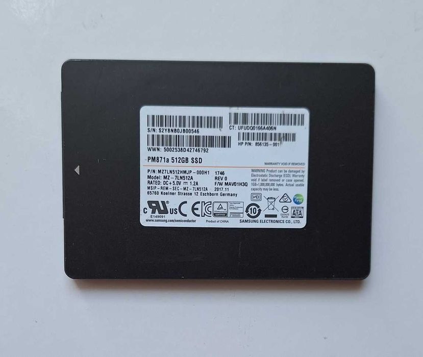 Dysk SSD Samsung 512GB