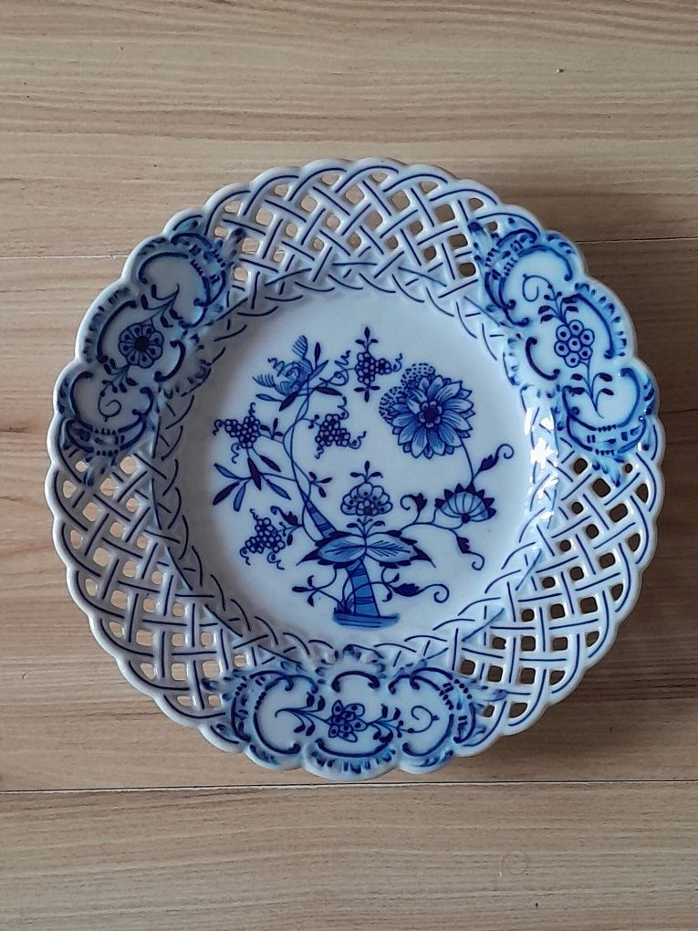 Meissen ażurowe talerze