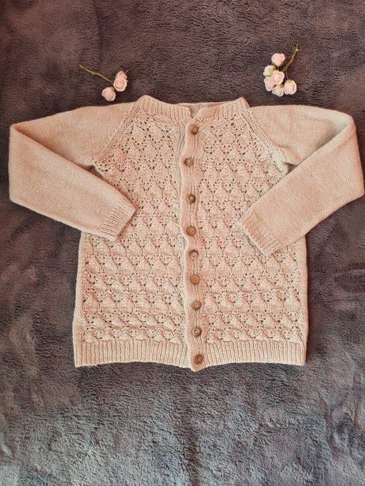 Sweter rozpinany  rozmiar 122