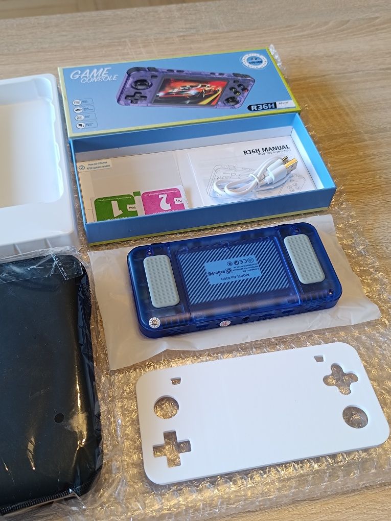 Konsola przenośna R36H BLUE 15000 GIER GameBoy Pegasus NDS PS1 N64 NEW