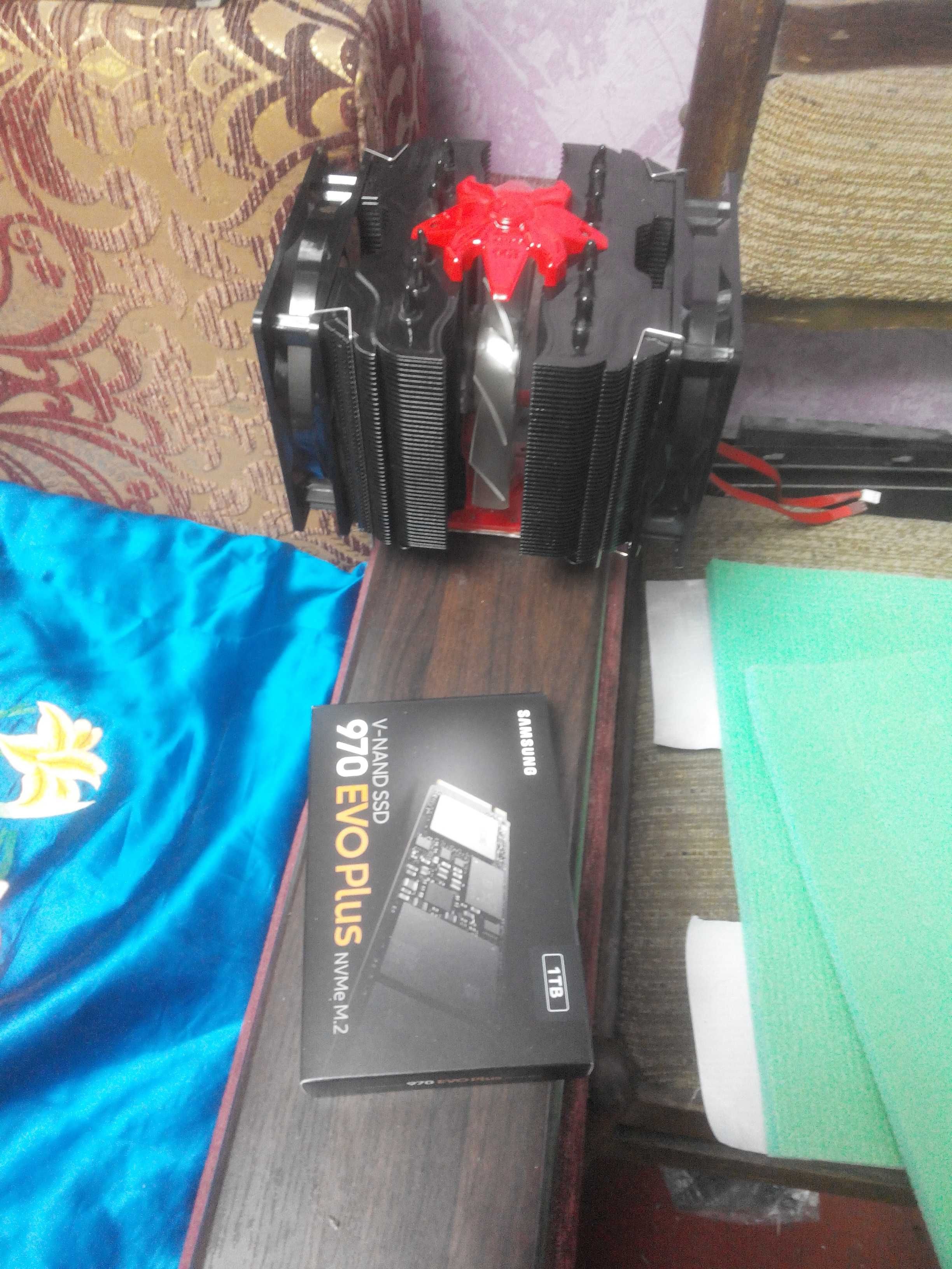 БУ Супер кулер башенный Zalman CNPS 14CBX Black Edition for Intel