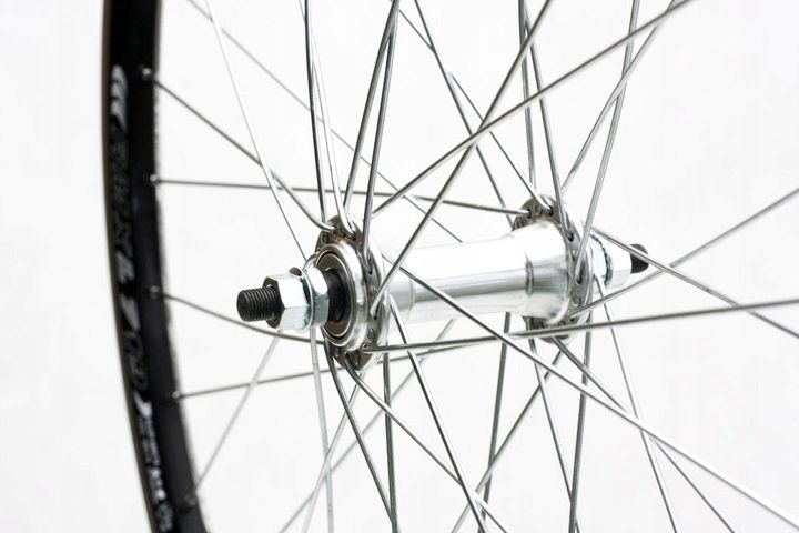 Koło Asses RMX 26 przód aluminiowe lekkie śruby przednie czarne