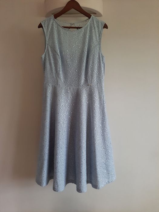 Niebieska błękitna sukienka Monnari 40/42