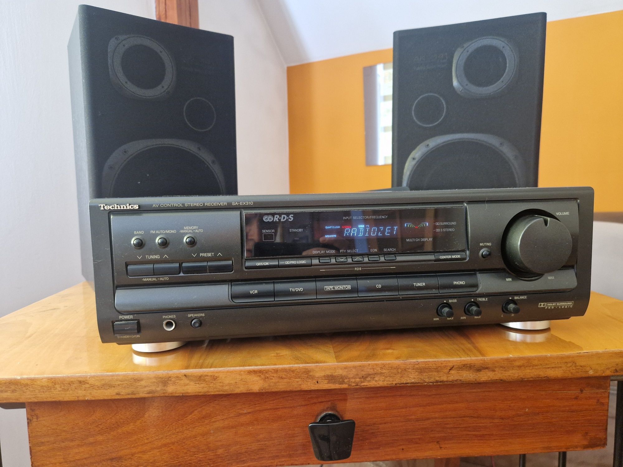 Amplituner /wzmacniacz/ Technics SA-EX310 + kolumny gratis