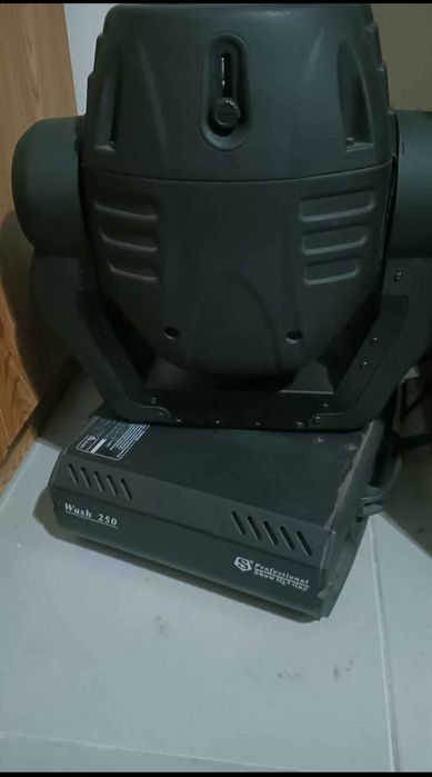 Moving luz rotativa robô head 250 W