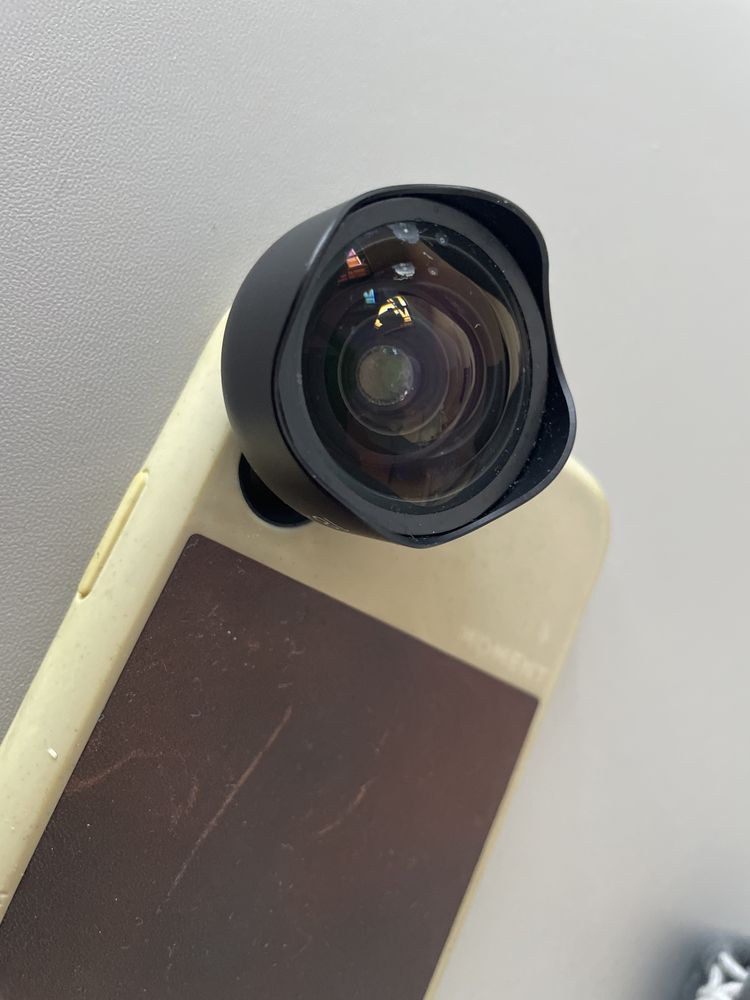 Iphone XR Moment etui z obiejtywem wide lens 18