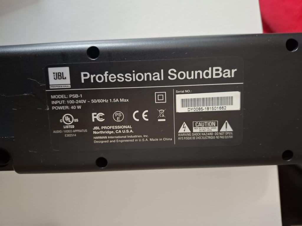 Soundbar Jbl Psb -1