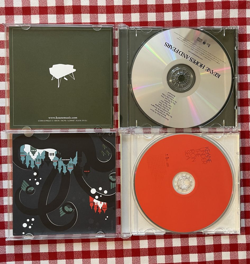 Keane płyty CD zestaw 2 szt indie britpop