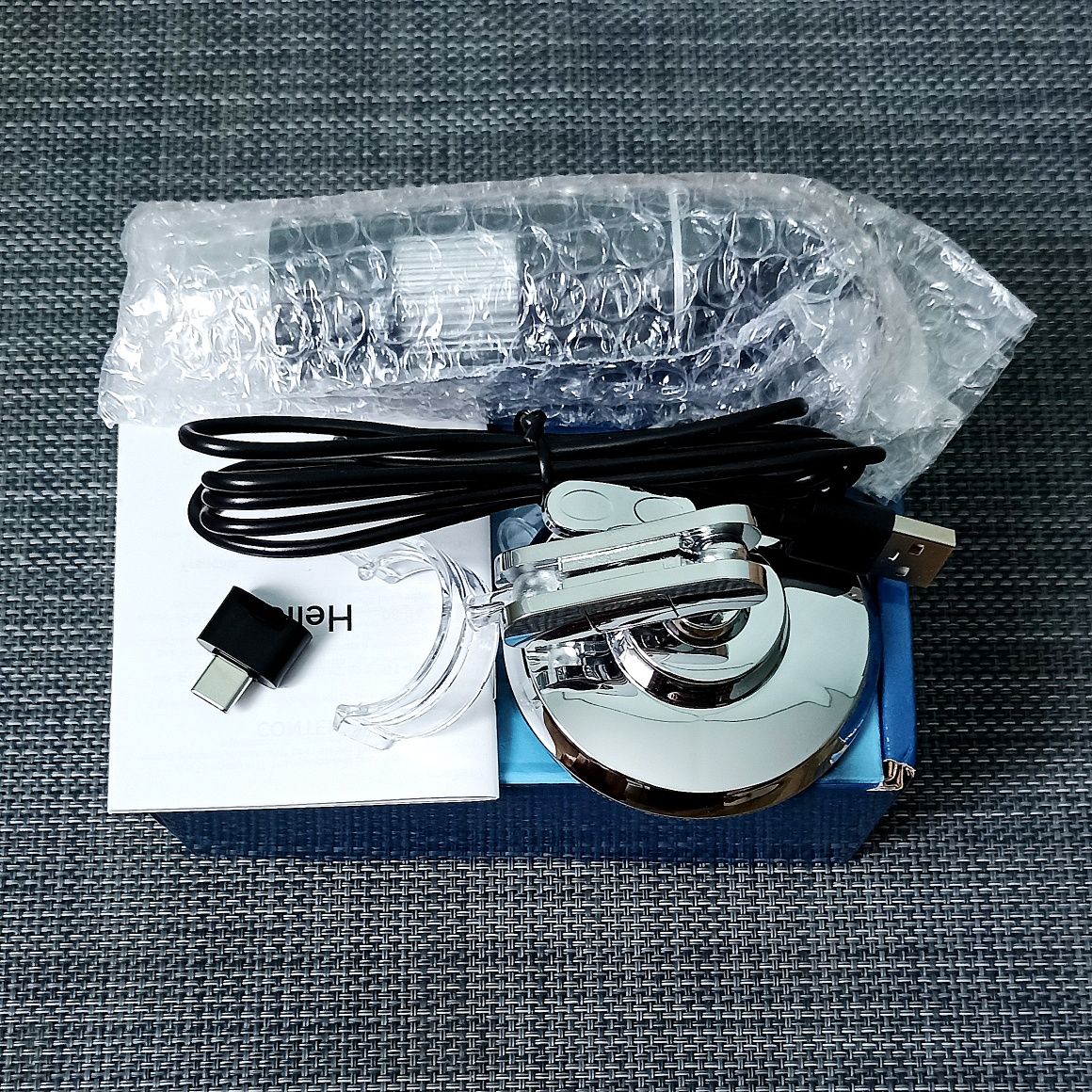 Мікроскоп Type-C USB 1600X для паяння, монет, електроніки