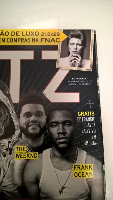 Revista Blitz - Capa Beyoncé, The Weeknd, Drake (portes incluídos)