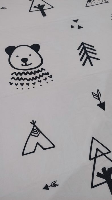 Capa de edredão criança e fronha de almofada