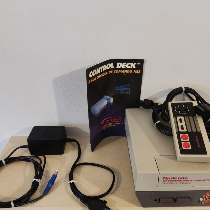 Consola Nintendo NES + acessórios - retro gaming