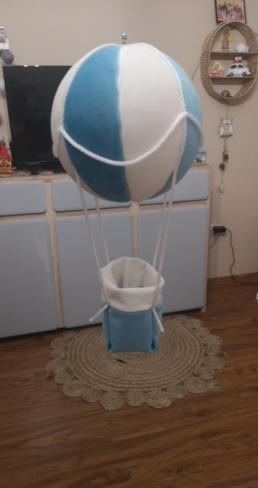 Balon dekoracyjny z weluru 15cm