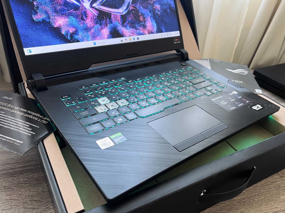 144гц! Игровой ноутбук Asus ROG Strix G15 (GTX 1660Ti , 1650 , 3050)