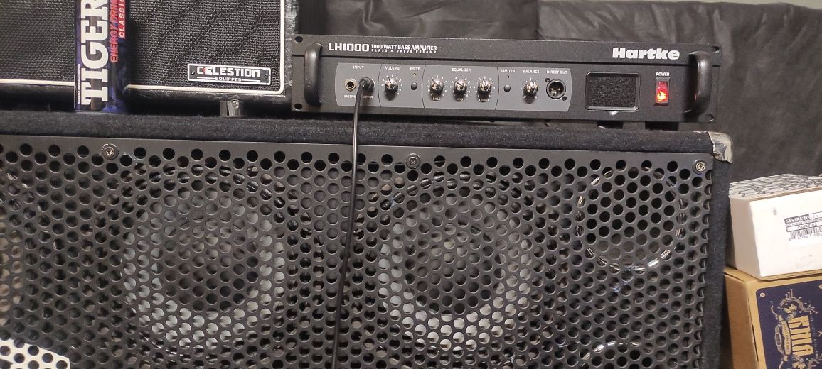 Hartke LH1000 + Warwick wca 611 pro