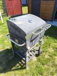 Grill ogrodowy .