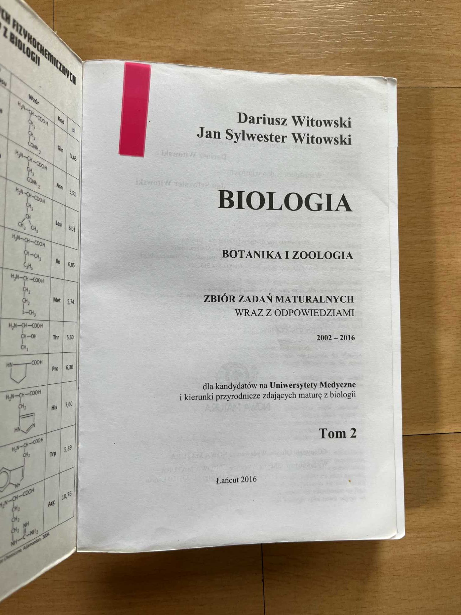 Zestaw ćwiczeń WITKOWSKI biologia I,II,III tom