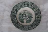 conjunto 2 pratos - Reino fabrica Sacavém carimbo de 1905