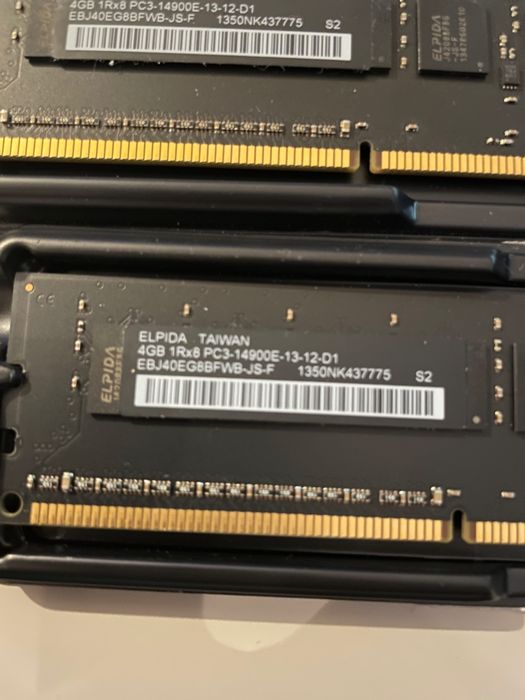 ORYGINALNA Pamięć RAM Apple Mac Pro (late 2013) 12GB ECC 3x4GB