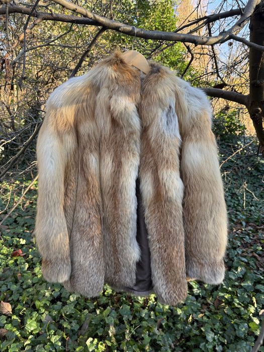 futro naturalne z lisa