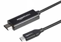 Kabel Amazon UTCH-L HDMI - USB typ C 0,9 m amazon basics
