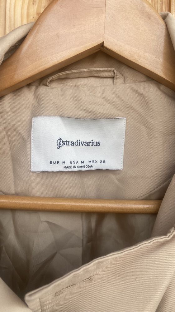 Тренч stradivarius