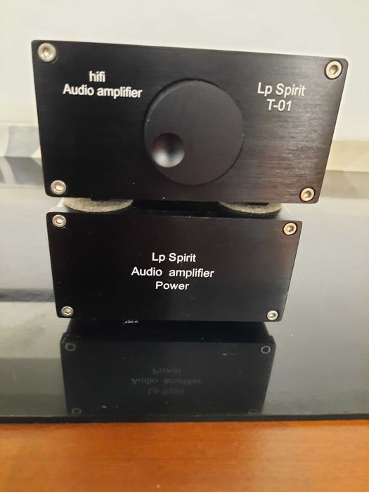 Amplificador de áudio Lp Spirit T01 Amplificador de potência classe A