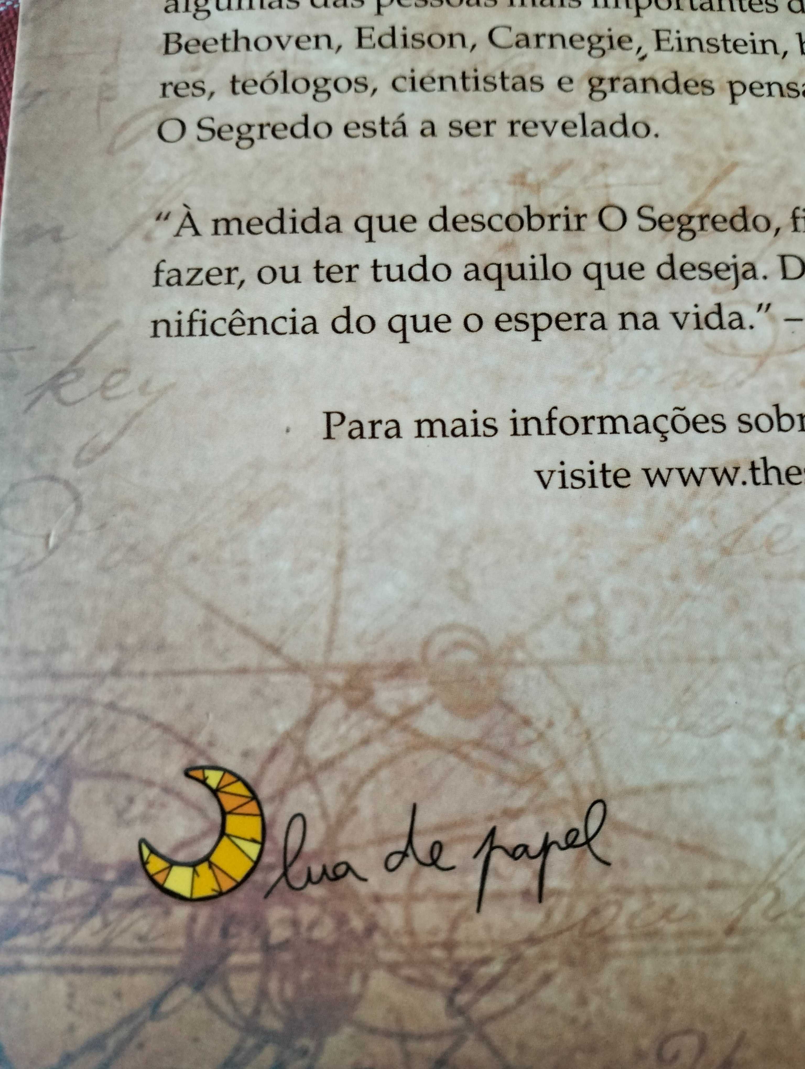 The Secret - O Segredo
de Rhonda Byrne