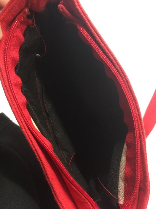 Bolsa & Mala Vermelha e Branca