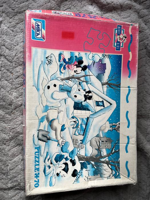 Kolekcjonerskie Puzzle # MYSZKA MICKEY 70 Lata 90