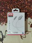Kabel Micro USB 1,2m przewód silikon biały 6A XO TFO