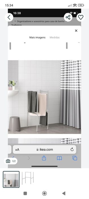 Toalheiro de pé IKEA