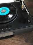 Gramofon stary Phonett rekwizyt PRL