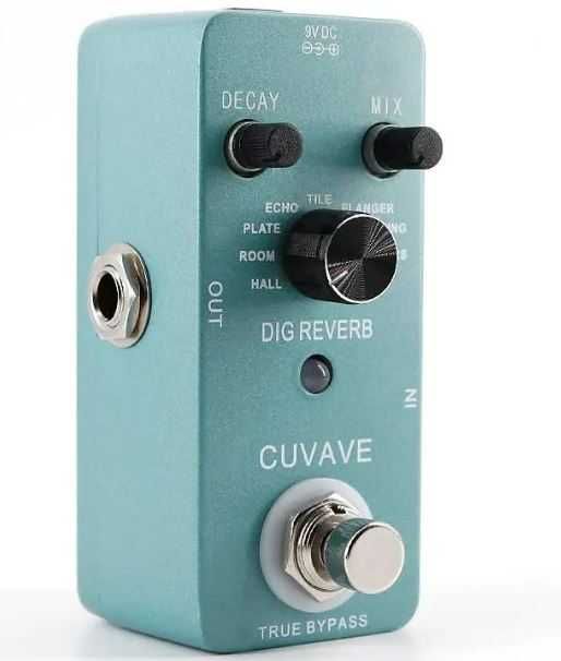 Pedal Reverb Digital com Shimmer da M-Vave (novo)