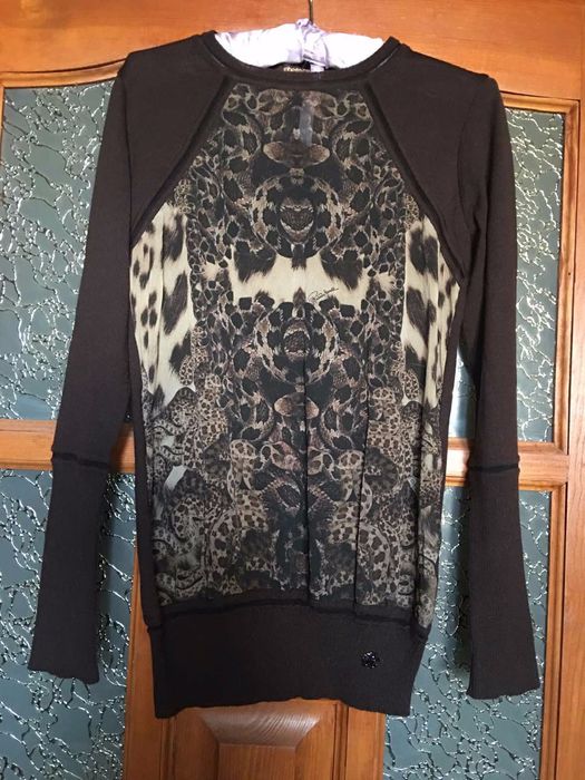 Свитер лонгслив Roberto Cavalli , Италия, Оригинал