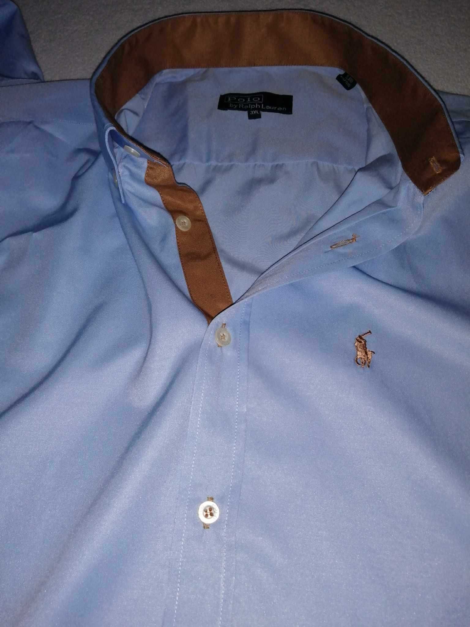 POLO RALPH LAUREN Nowa Koszula Męska 3XL Classic Fit Bawełna