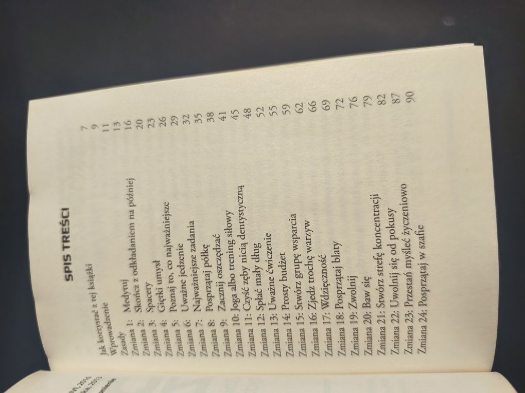 Książka 52 zmiany Leo Babauta