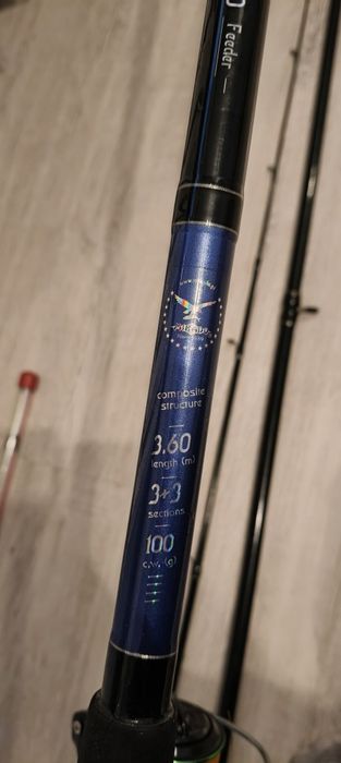 Zestaw Feeder Mikado 100gr kołowrotek z wolnym biegiem