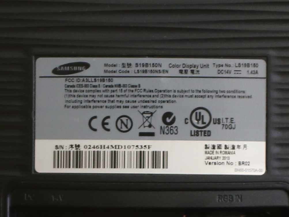 Monitor SAMSUNG 19''