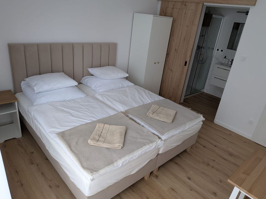 Chłapowo, bardzo blisko morza! Pokoje z łazienką i balkonem.