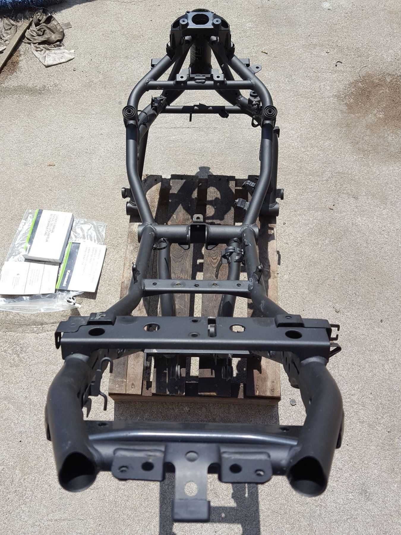 Rama Ninja 650 ex 650  prosta doku ksiazka 2018r