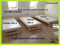 Łóżko pracownicze + Materac 90x200 80x200 Kwatera pracownicza
