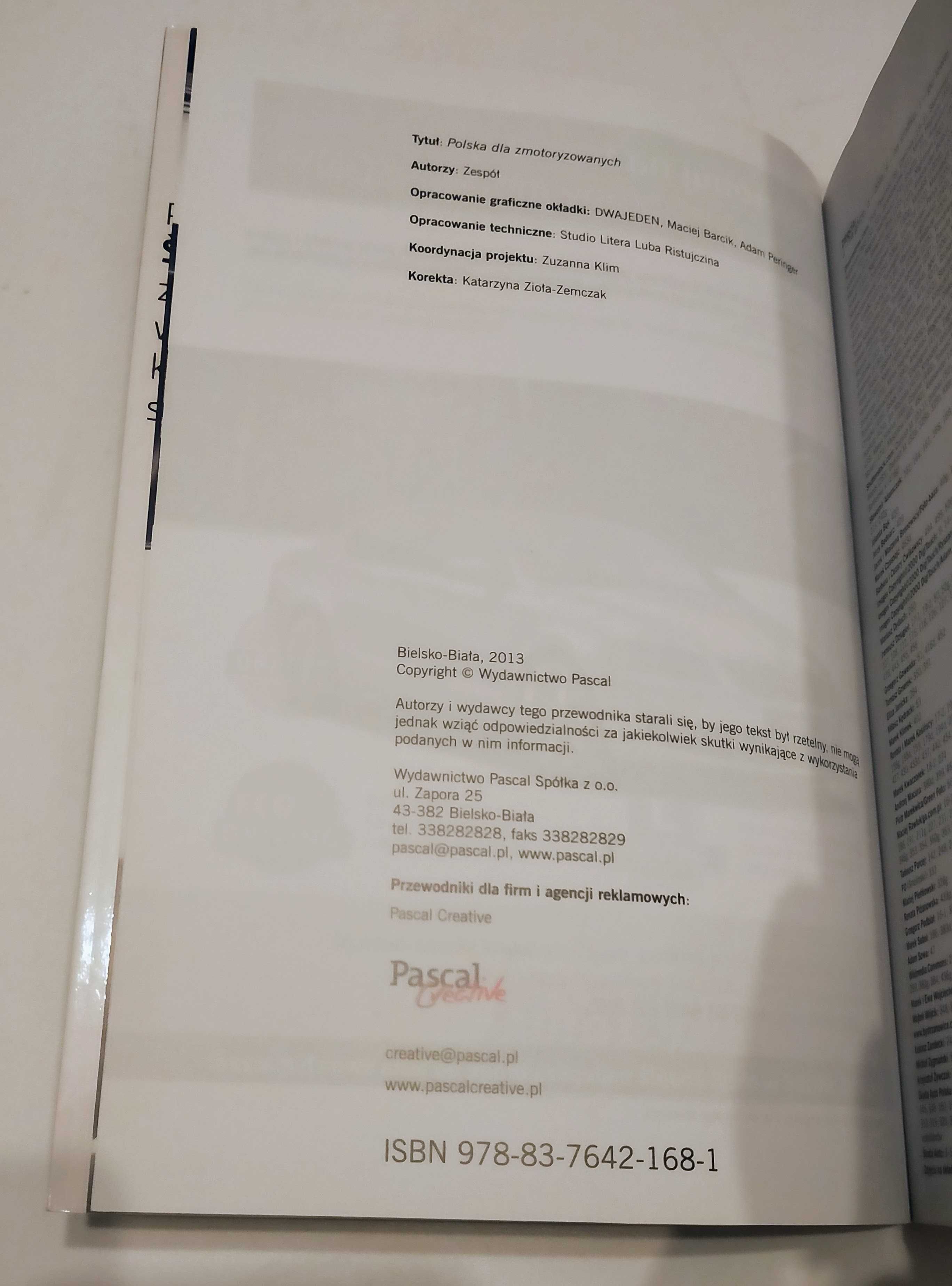 Przewodnik. Polska dla zmotoryzowanych - PASCAL