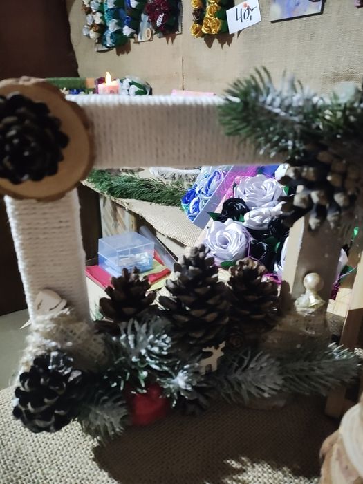 Ramki ozdobne świąteczne. Rękodzieło. Handmade